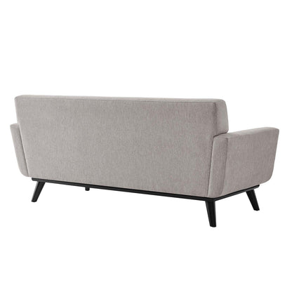 Engage Herringbone Fabric Loveseat by Modway