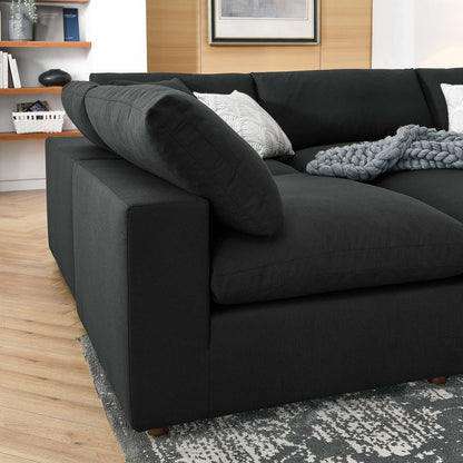 Commix 6-Piece Down Filled Overstuffed Sectional Sofa by Modway