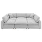Commix 6-Piece Down Filled Overstuffed Sectional Sofa by Modway
