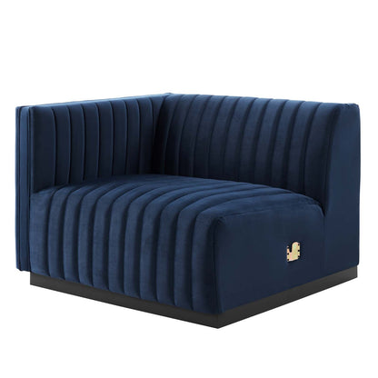 Conjure Channel Tufted Performance Velvet Loveseat by Modway