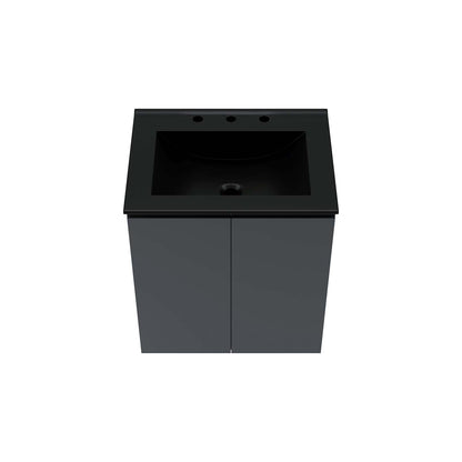 Bryn 24" Wall-Mount Bathroom Vanity by Modway