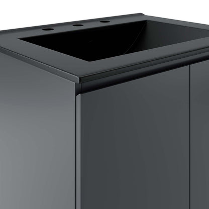 Bryn 24" Wall-Mount Bathroom Vanity by Modway