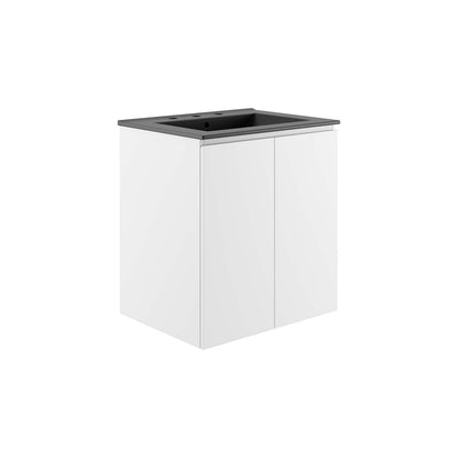 Bryn 24" Wall-Mount Bathroom Vanity by Modway