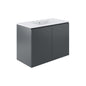 Bryn 36" Wall-Mount Bathroom Vanity by Modway