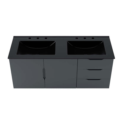 Vitality 48" Double Sink Bathroom Vanity by Modway