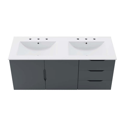 Vitality 48" Double Sink Bathroom Vanity by Modway