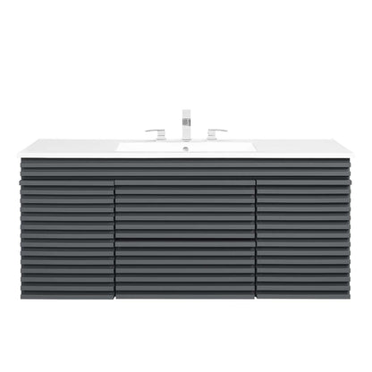 Render 48" Wall-Mount Bathroom Vanity by Modway