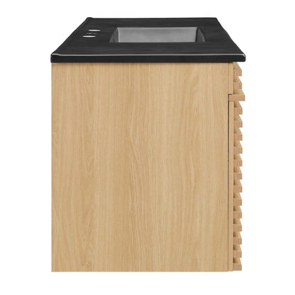 Render 48" Wall-Mount Bathroom Vanity by Modway