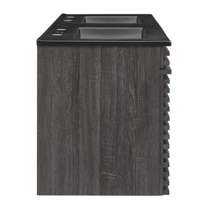Render 48" Wall-Mount Bathroom Vanity by Modway