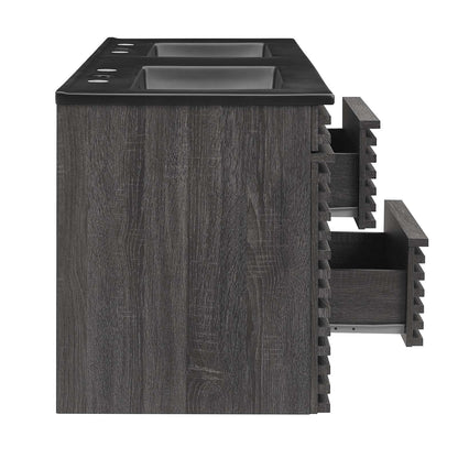 Render 48" Wall-Mount Bathroom Vanity by Modway