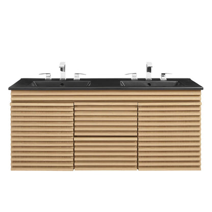 Render 48" Wall-Mount Bathroom Vanity by Modway