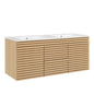 Render 48" Wall-Mount Bathroom Vanity by Modway