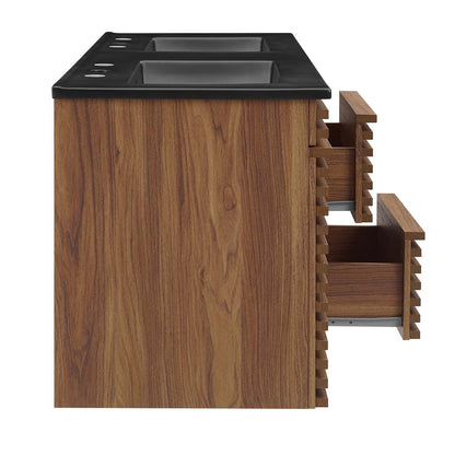 Render 48" Wall-Mount Bathroom Vanity by Modway