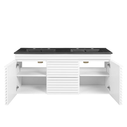 Render 48" Wall-Mount Bathroom Vanity by Modway
