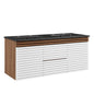 Render 48" Wall-Mount Bathroom Vanity by Modway