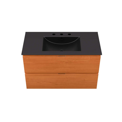 Scenic 36" Wall-Mount Bathroom Vanity by Modway