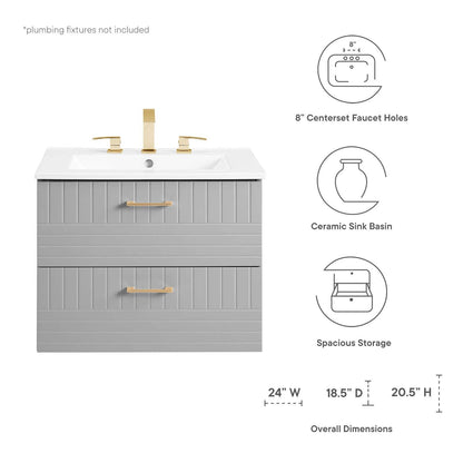 Daybreak 24" Bathroom Vanity by Modway