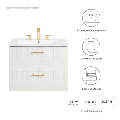 Daybreak 24" Bathroom Vanity by Modway