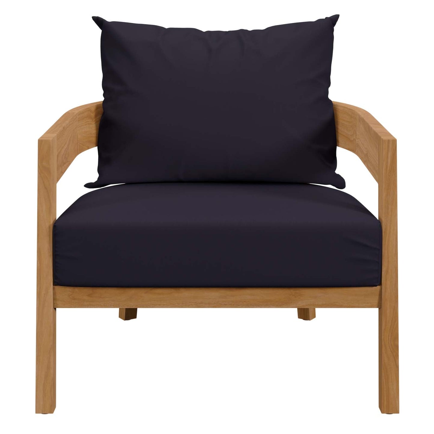 Brisbane 3-Piece Teak Wood Outdoor Patio Set by Modway