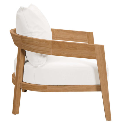 Brisbane 3-Piece Teak Wood Outdoor Patio Set by Modway