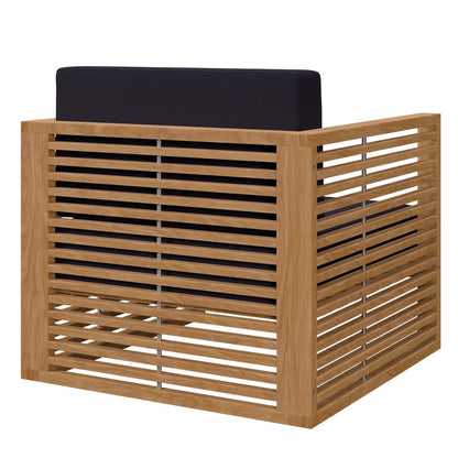 Carlsbad 6-Piece Teak Wood Outdoor Patio Set by Modway