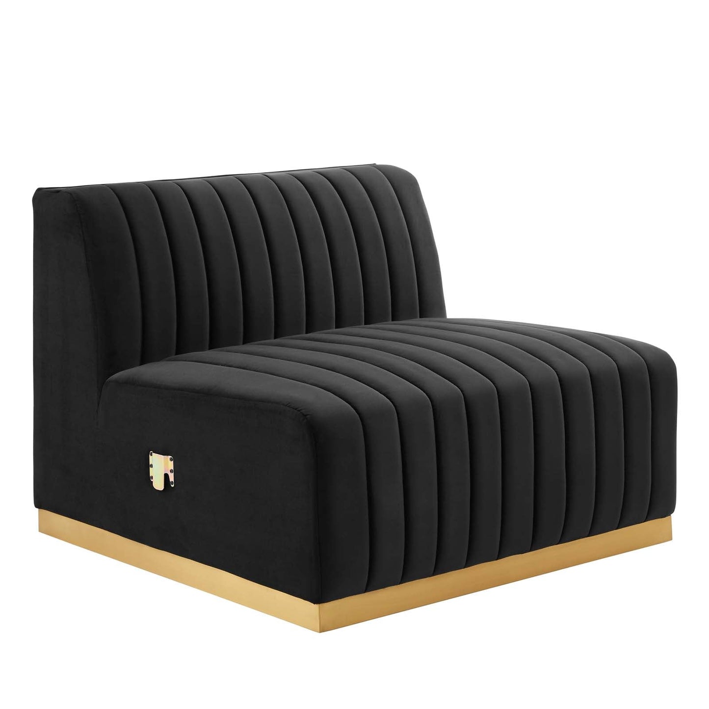 Conjure Channel Tufted Performance Velvet 4-Piece