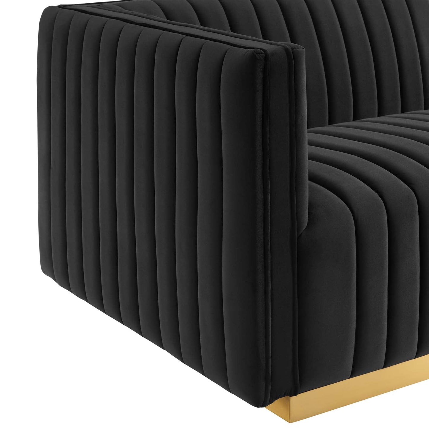 Conjure Channel Tufted 5-Piece Sectional