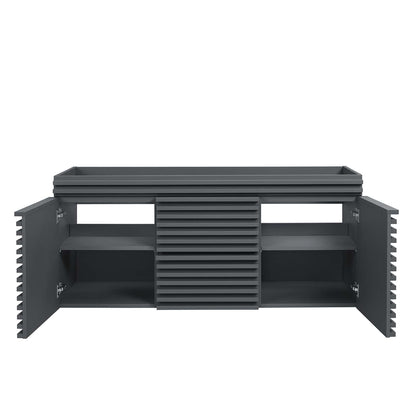 Render 48" Double Sink Compatible (Not Included) Bathroom Vanity Cabinet by Modway