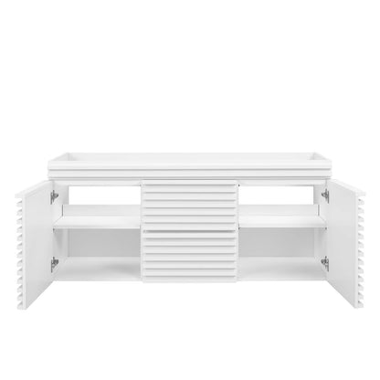Render 48" Double Sink Compatible (Not Included) Bathroom Vanity Cabinet by Modway