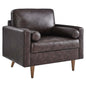 Valour Leather Armchair by Modway