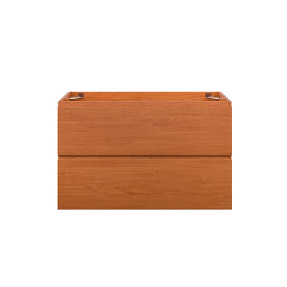 Scenic 36" Wall-Mount Bathroom Vanity Cabinet (Sink Basin Not Included) by Modway