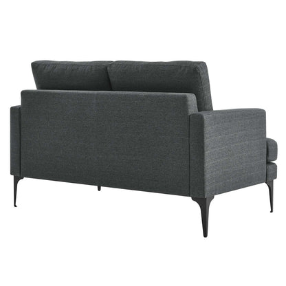 Evermore Upholstered Fabric Loveseat by Modway