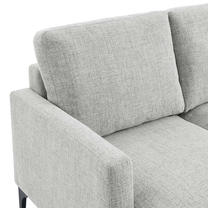Evermore Upholstered Fabric Loveseat by Modway