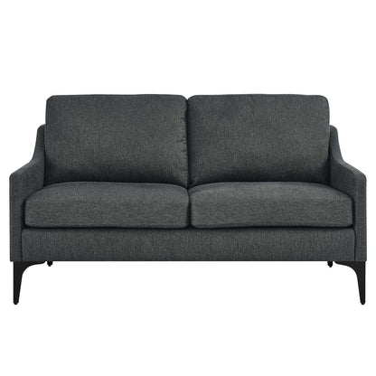 Corland Upholstered Fabric Loveseat by Modway