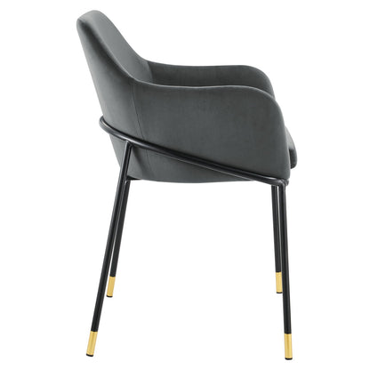 Jovi Performance Velvet Dining Armchair Set of 2 by Modway