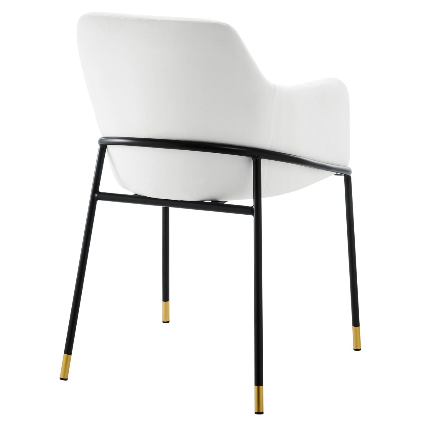 Jovi Performance Velvet Dining Armchair Set of 2 by Modway