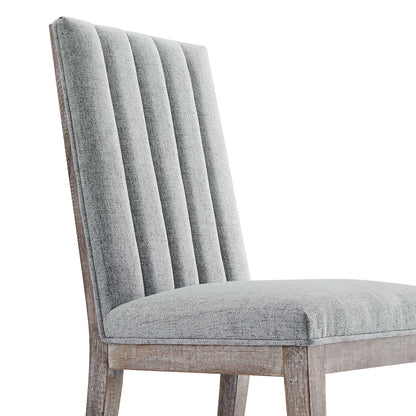 Maisonette French Vintage Tufted Fabric Fabric Dining Side Chair by Modway