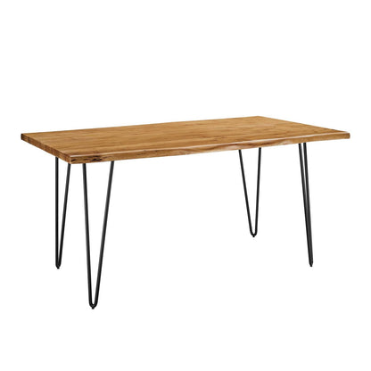 Ardor 60" Live Edge Acacia Wood Acacia Wood Dining Table by Modway