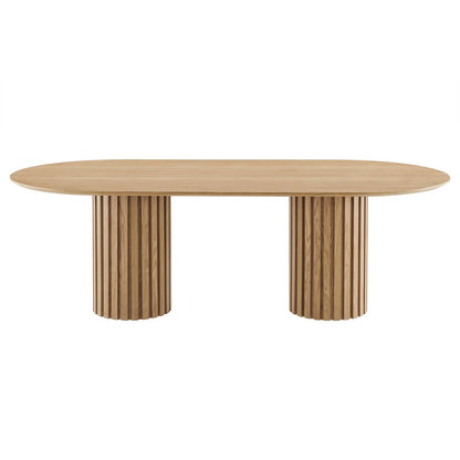 Senja 95" Oval Dining Table by Modway