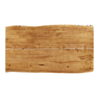 Viggo 74" Live Edge Acacia Wood Dining Table by Modway