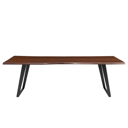 Viggo 96" Live Edge Acacia Wood Acacia Wood Dining Table by Modway