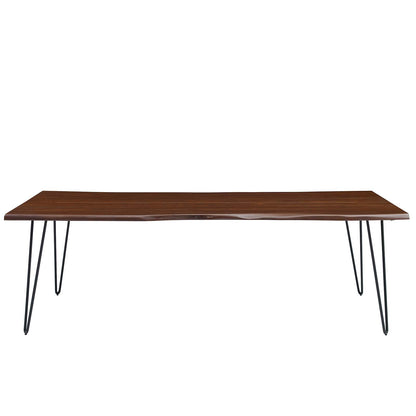 Ardor 96" Live Edge Acacia Wood Acacia Wood Dining Table by Modway