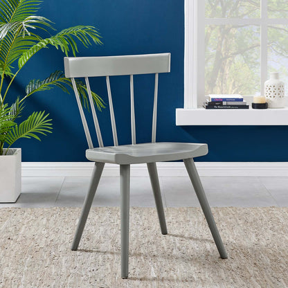 Sutter Wood Dining Side Chair Set of 2 by Modway