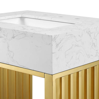 Gridiron 24" Bathroom Vanity by Modway