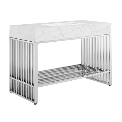 Gridiron 48" Bathroom Vanity by Modway