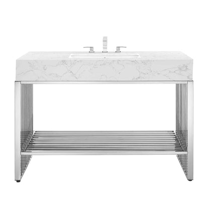 Gridiron 48" Bathroom Vanity by Modway