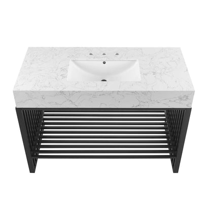 Gridiron 48" Bathroom Vanity by Modway