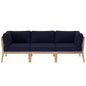 Clearwater Outdoor Patio Teak Wood Sofa by Modway