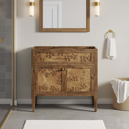 Elysian 36" Wood Bathroom Vanity Cabinet (Sink Basin Not Included) by Modway