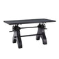 Genuine 60" Crank Adjustable Height Dining Table and Computer Desk by Modway
